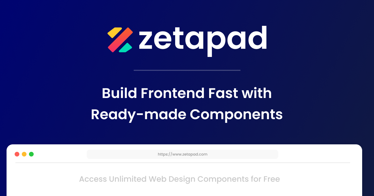 Zetapad UI Platform